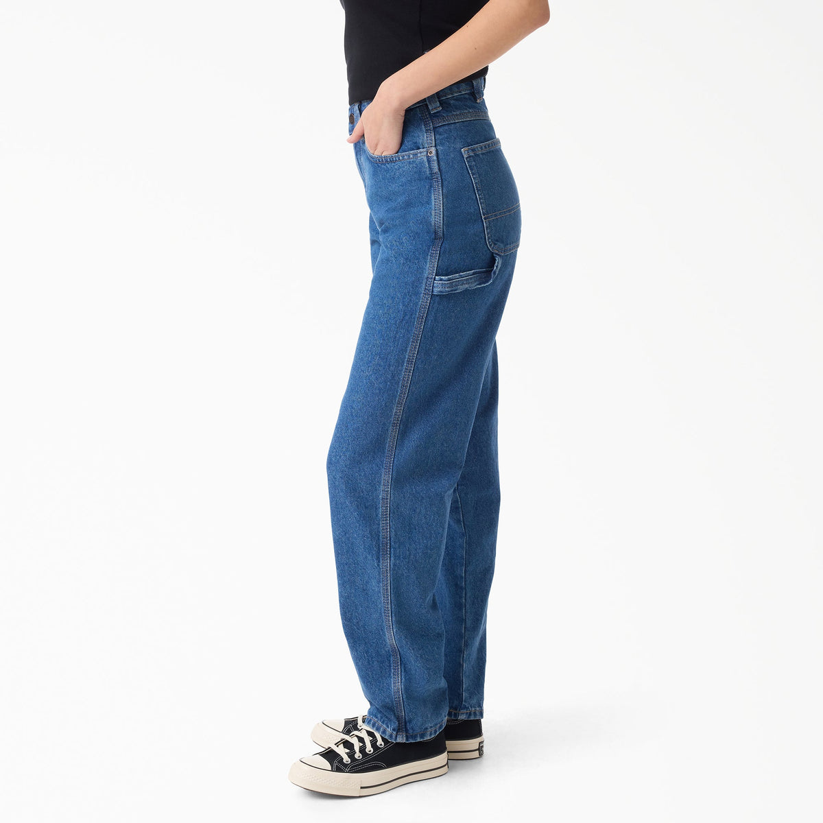 Women's 993 High Waist Tapered Carpenter Jeans - CLASSIC BLUE (CLB)