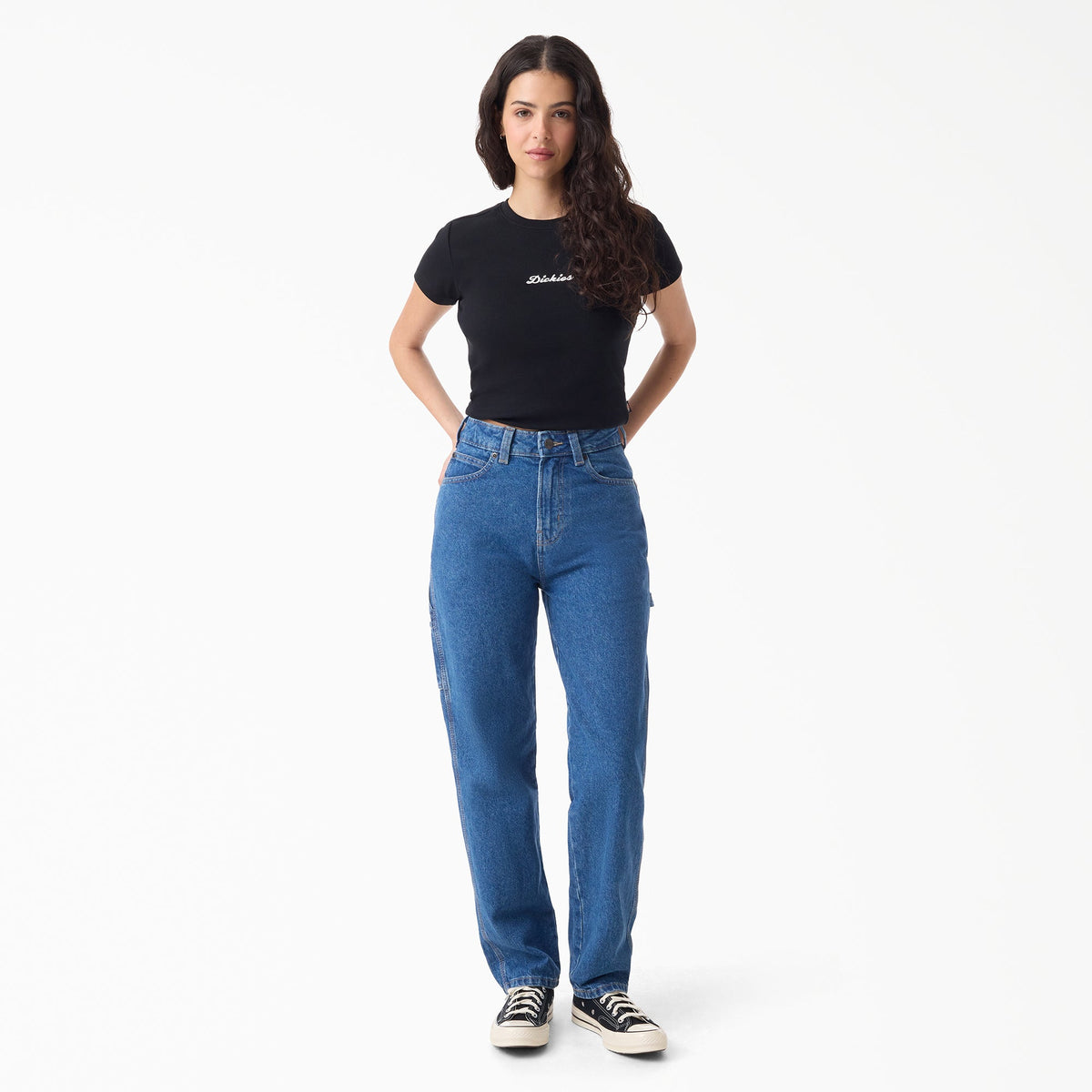 Women's 993 High Waist Tapered Carpenter Jeans - CLASSIC BLUE (CLB)