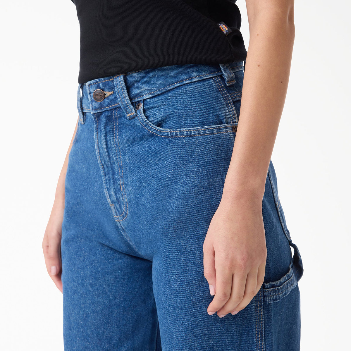 Women's 993 High Waist Tapered Carpenter Jeans - CLASSIC BLUE (CLB)