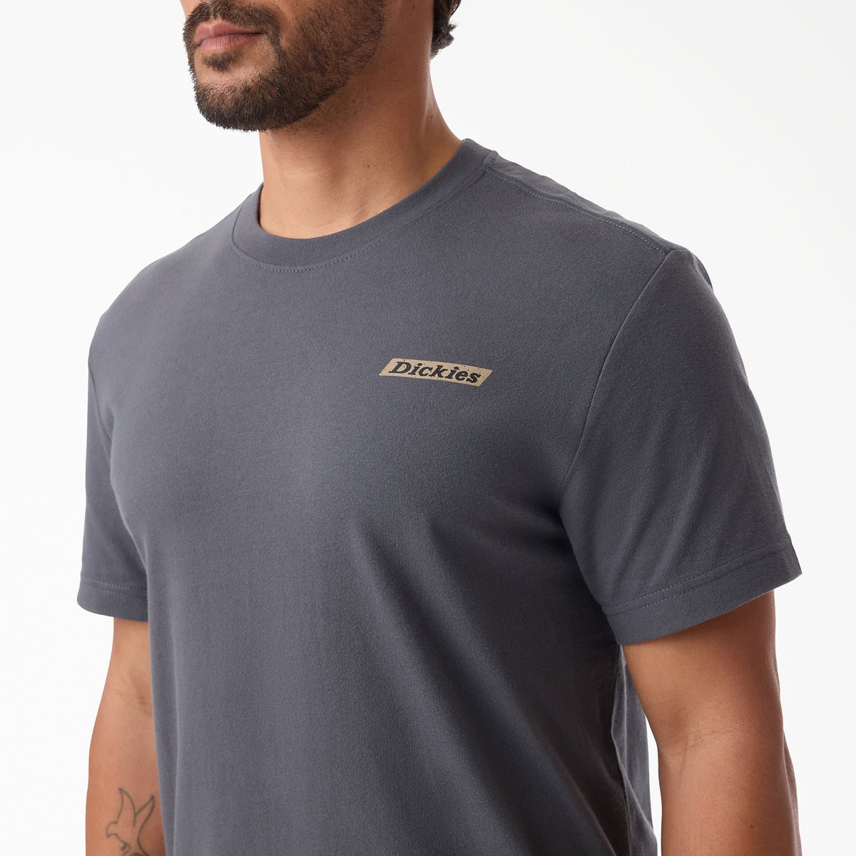 Camo Logo Short Sleeve T-Shirt - Charcoal (0CH)