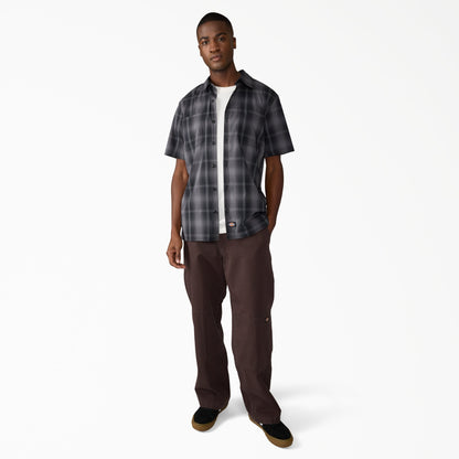 Plaid Work Shirt - Black (BLK)