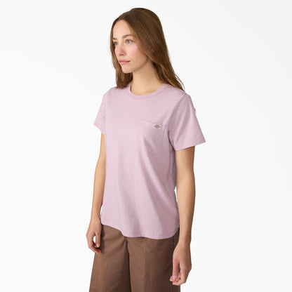 Women's Cooling Performance Short Sleeve Pocket T-Shirt - Mauve Shadow Heather (VSH)
