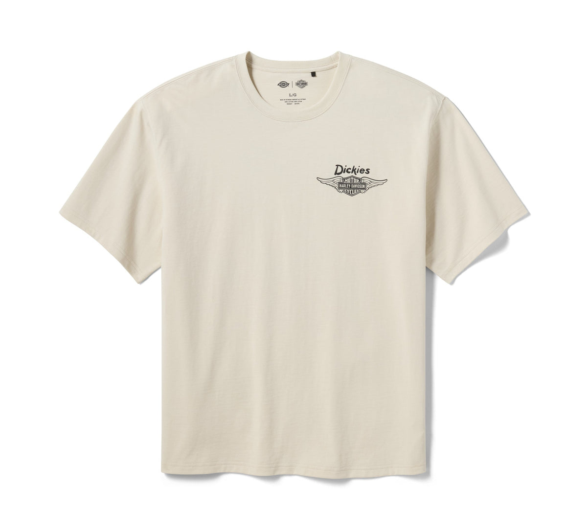 Dickies x Harley-Davidson® Vintage Wash Cowboy Graphic T-Shirt - Bone (L63)