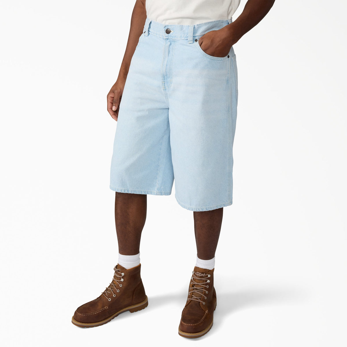 958 Loose Short Jeans, 13" - Fog Blue (0FE)