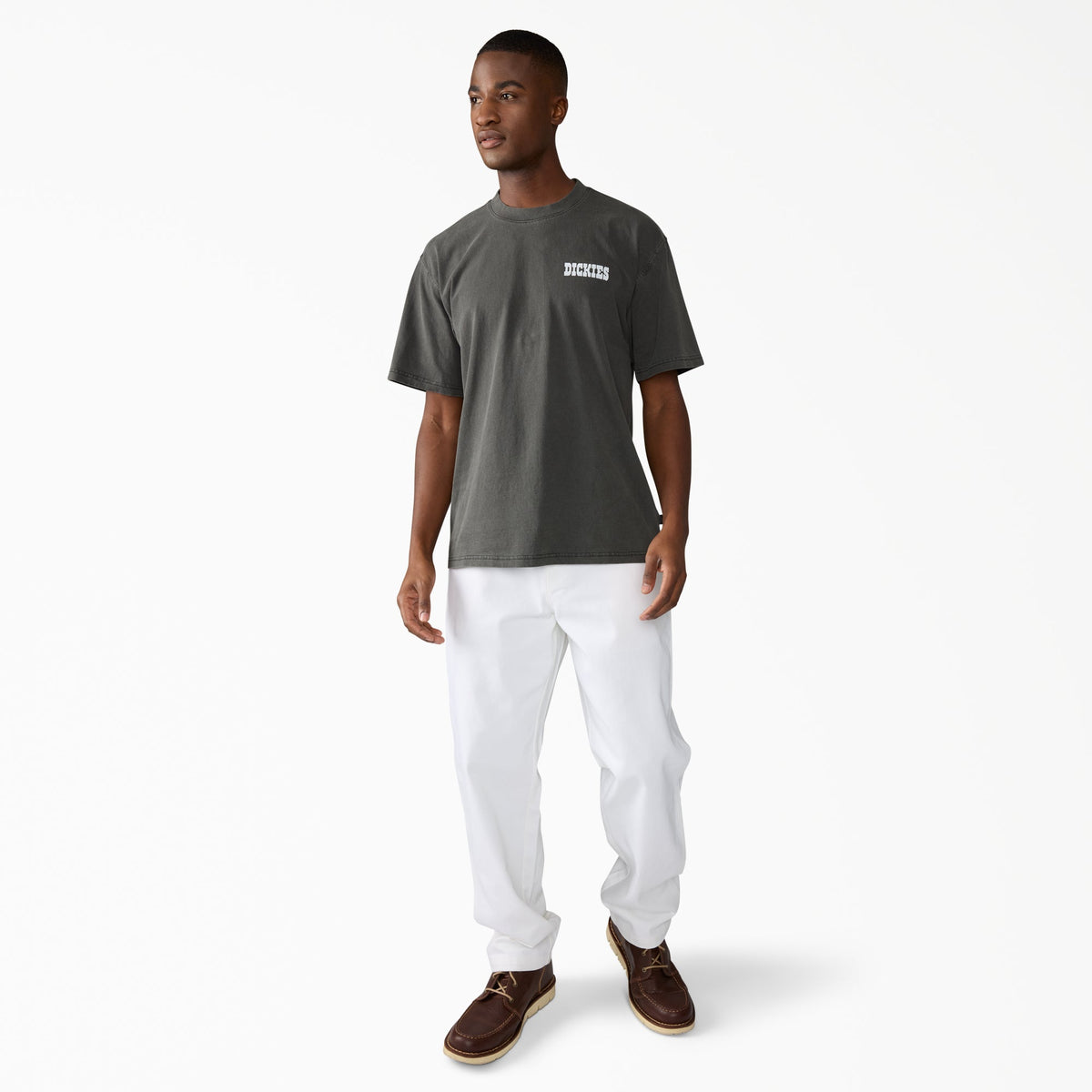 Wellsville Baggy Tapered Twill Pant - White (0WH)