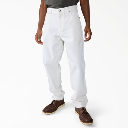 Wellsville Baggy Tapered Twill Pant - White (0WH)
