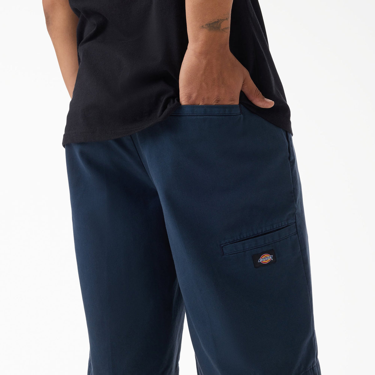 Worn In Loose Work Shorts, 13" - Dark Navy (0DN)