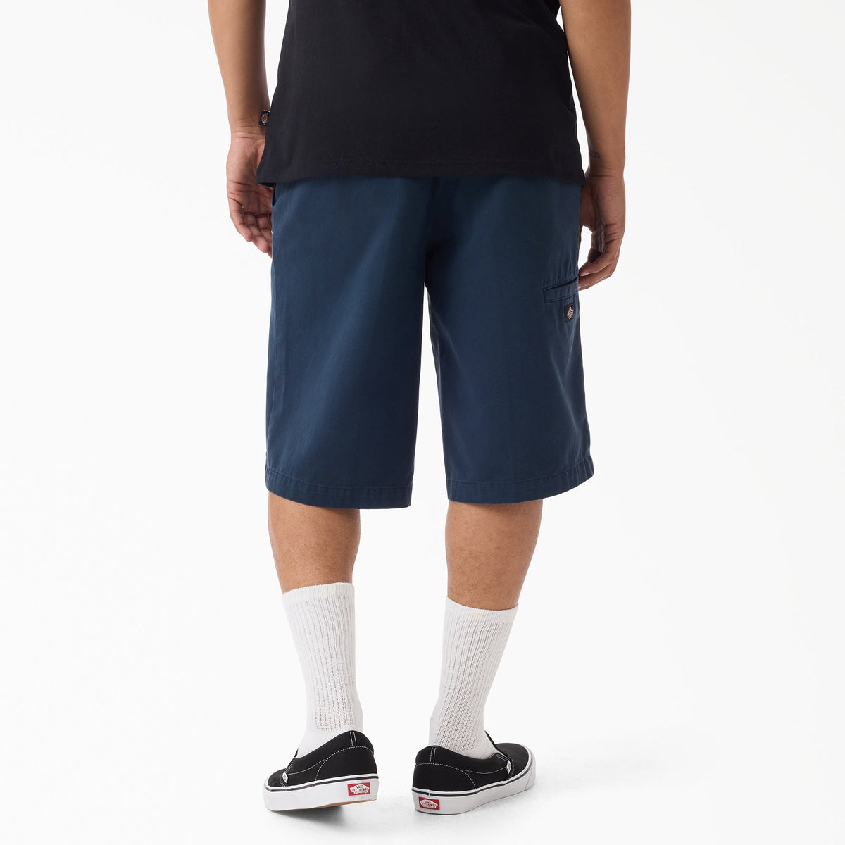 Worn In Loose Work Shorts, 13" - Dark Navy (0DN)