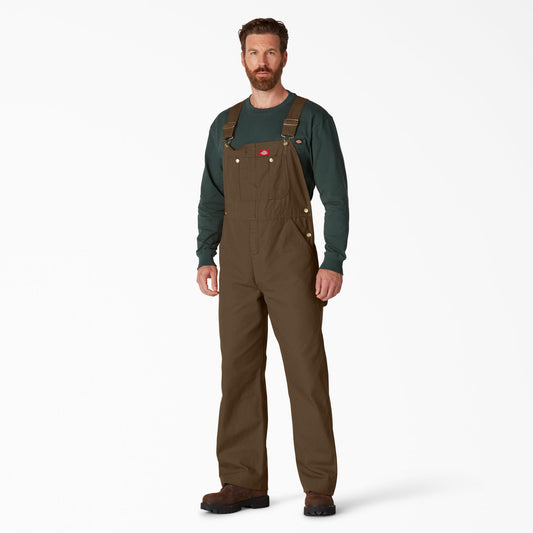 Classic Bib Overalls - Rinsed Timber Brown (RTB)