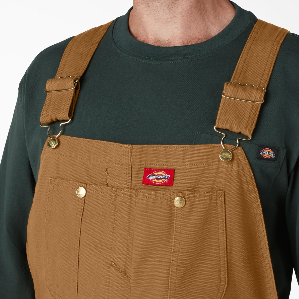 Classic Bib Overalls - Rinsed Brown Duck (RBD)