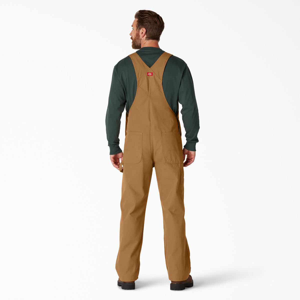 Classic Bib Overalls - Rinsed Brown Duck (RBD)