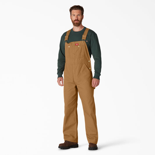 Classic Bib Overalls - Rinsed Brown Duck (RBD)
