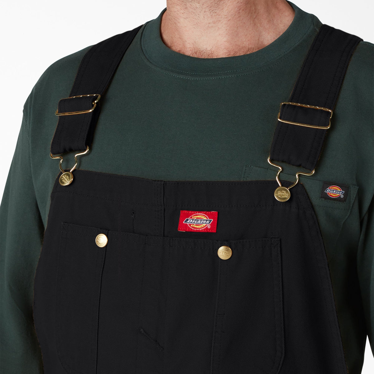 Classic Bib Overalls - Rinsed Black (RBK)