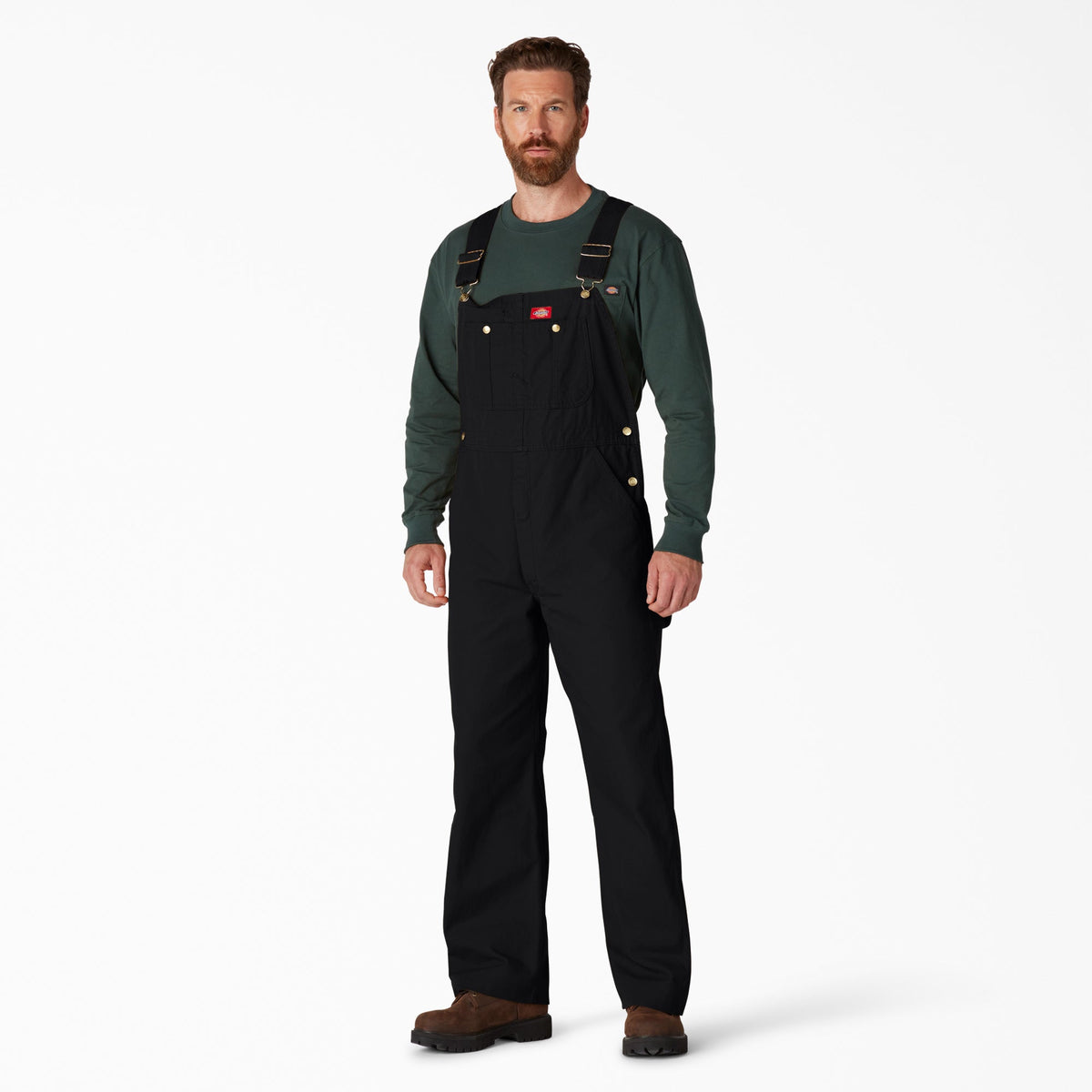 Classic Bib Overalls - Rinsed Black (RBK)