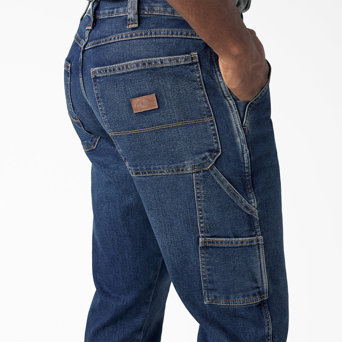 FLEX Relaxed Fit Carpenter Jeans - Medium Denim Wash (MWI)