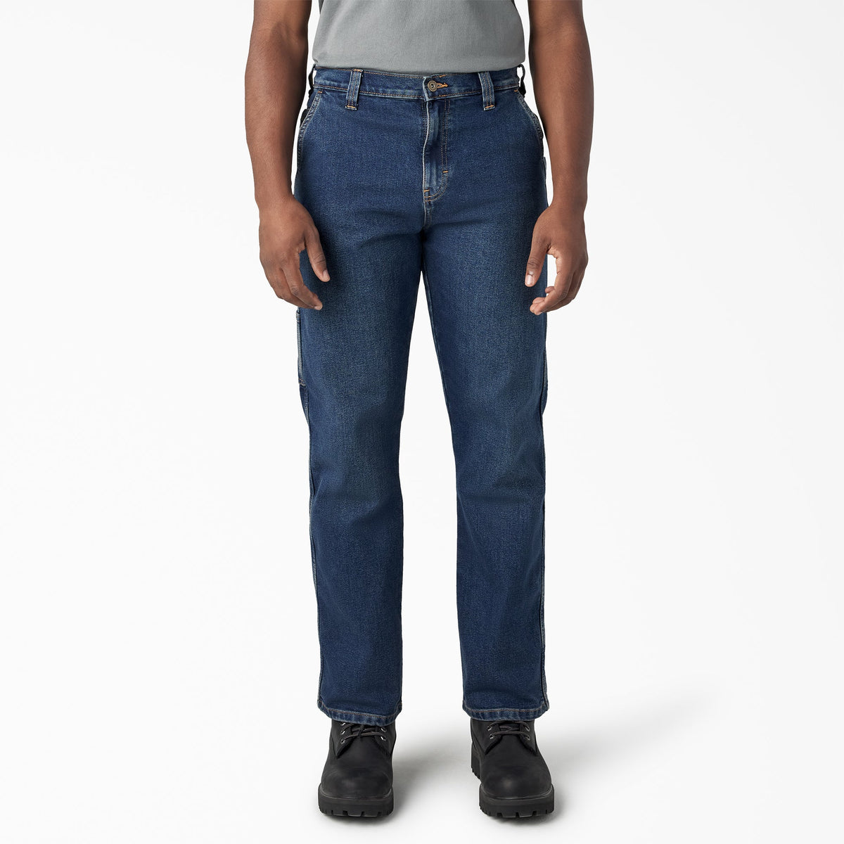 FLEX Relaxed Fit Carpenter Jeans - Medium Denim Wash (MWI)