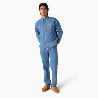 Houston Regular Fit Jeans - Chambray Light Blue (CLB)