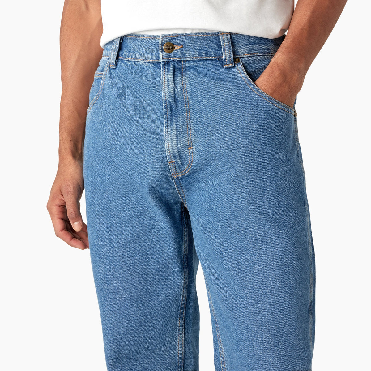 Houston Regular Fit Jeans - Chambray Light Blue (CLB)