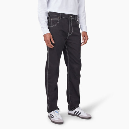 Houston Regular Fit Jeans - Stonewashed Black (SBK)
