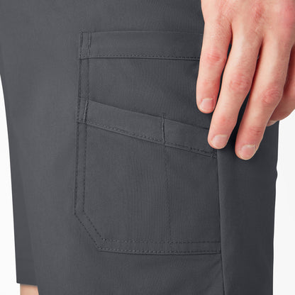 FLEX Cooling Regular Fit Utility Shorts, 11" - Charcoal Gray (CH)