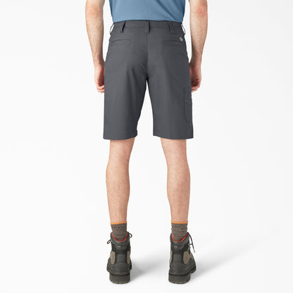 FLEX Cooling Regular Fit Utility Shorts, 11" - Charcoal Gray (CH)