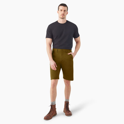 FLEX Cooling Regular Fit Utility Shorts, 11" - Dark Olive (DKO)