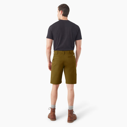 FLEX Cooling Regular Fit Utility Shorts, 11" - Dark Olive (DKO)