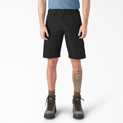 FLEX Cooling Regular Fit Utility Shorts, 11" - Black (BK)