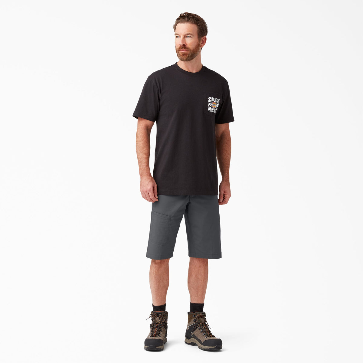 FLEX Cooling Regular Fit Utility Shorts, 13" - Charcoal Gray (CH)