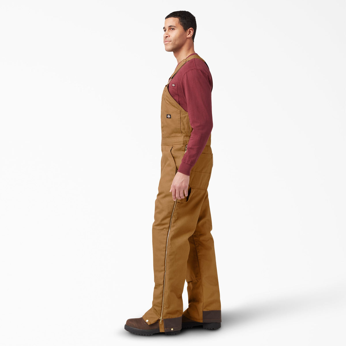 Duck Insulated Bib Overalls - Brown Duck (BD)