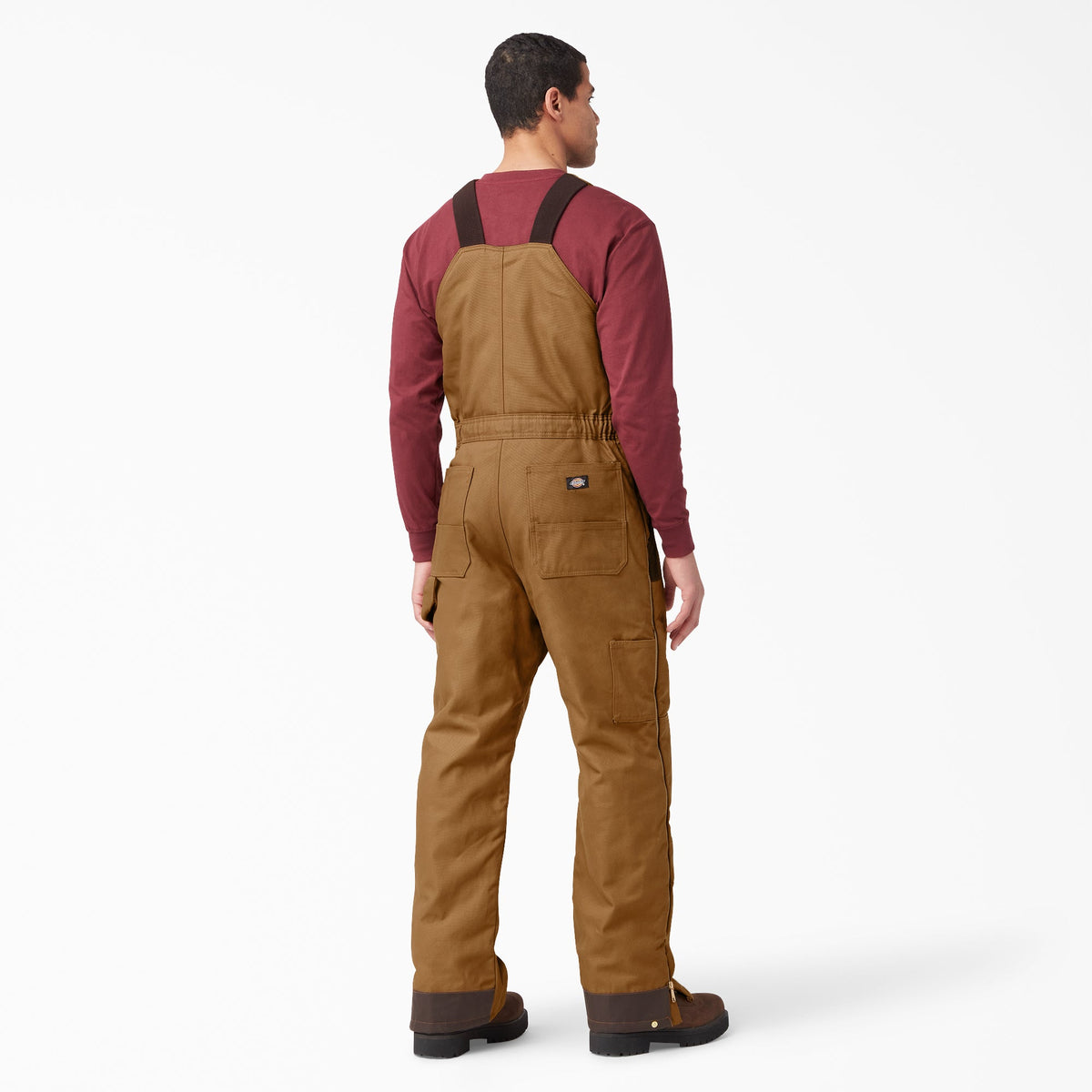 Duck Insulated Bib Overalls - Brown Duck (BD)