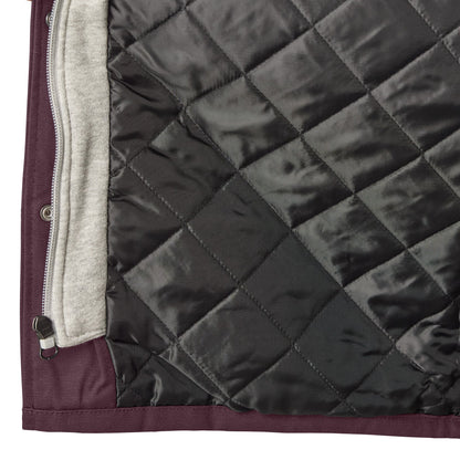 Duck Hooded Shirt Jacket - Maroon (MR)