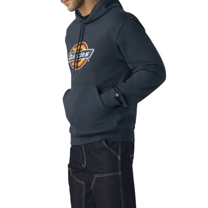 Water Repellent Logo Hoodie - Airforce Blue (AF)