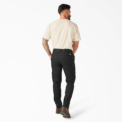 FLEX Slim Fit Cargo Pants - Black (BK)