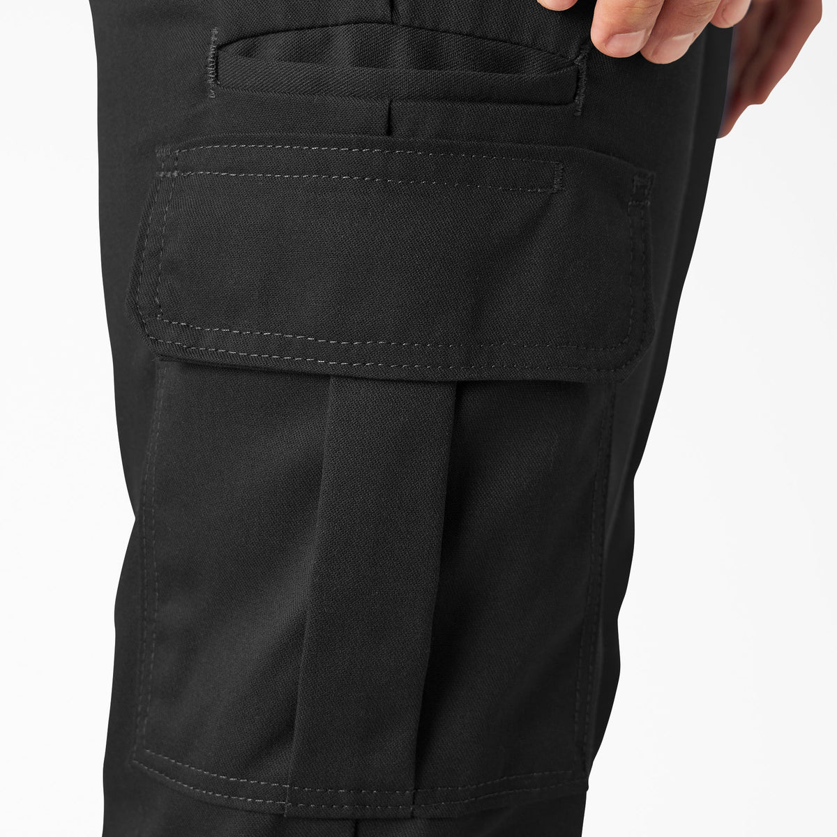 FLEX Slim Fit Cargo Pants - Black (BK)
