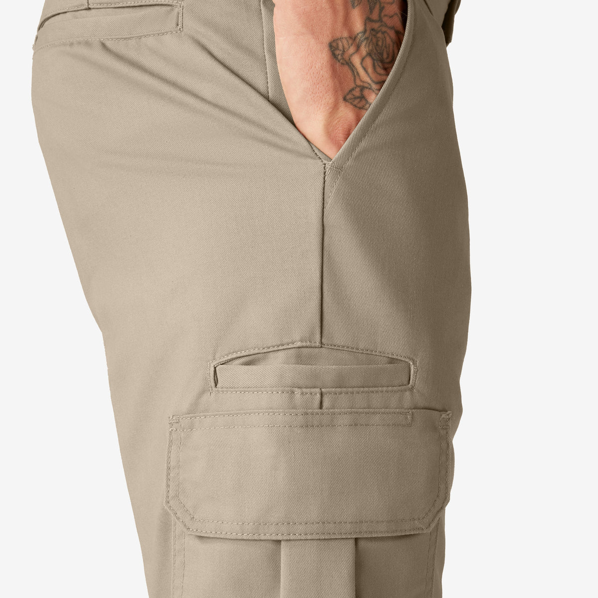 FLEX Slim Fit Cargo Pants - Desert Sand (DS)