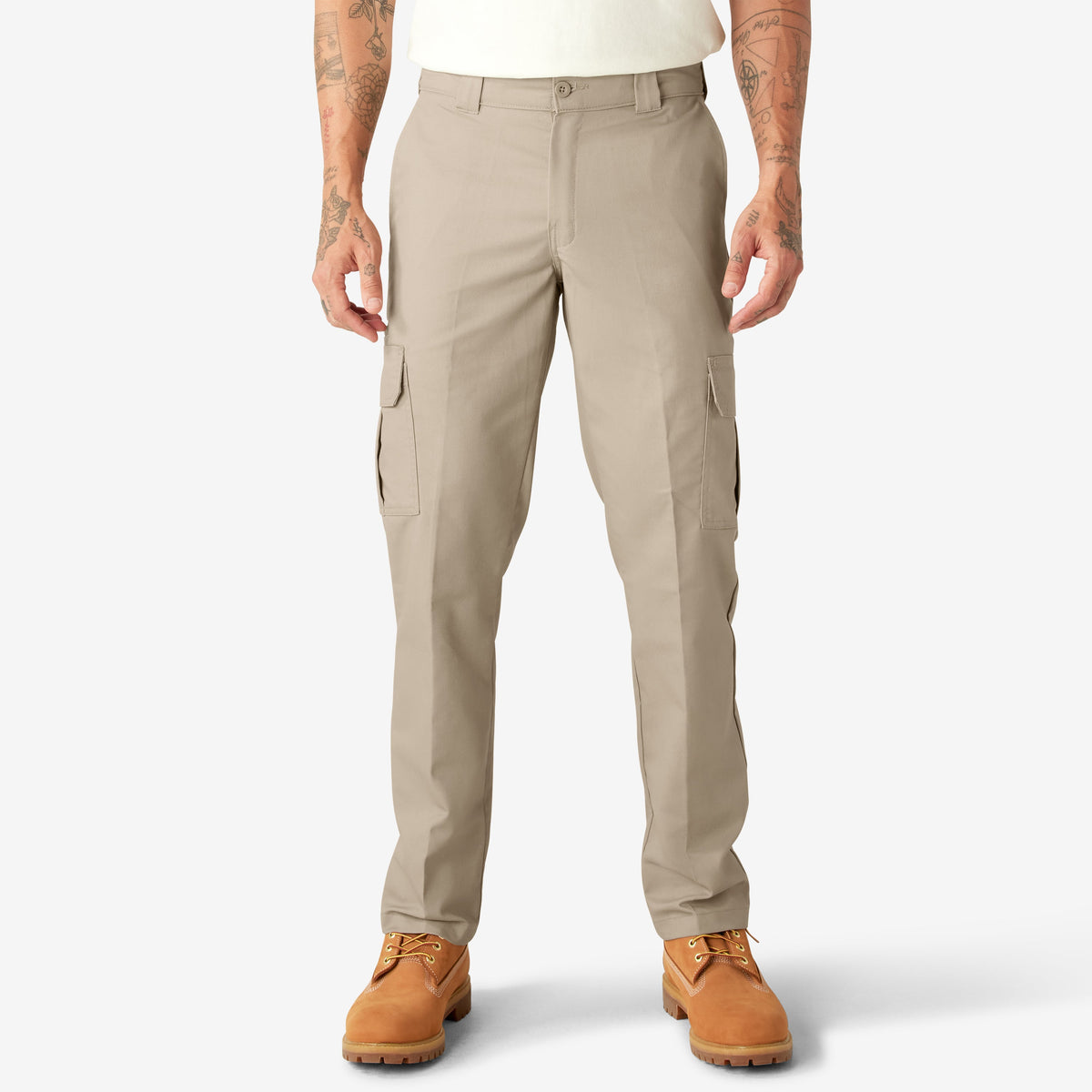 FLEX Slim Fit Cargo Pants - Desert Sand (DS)