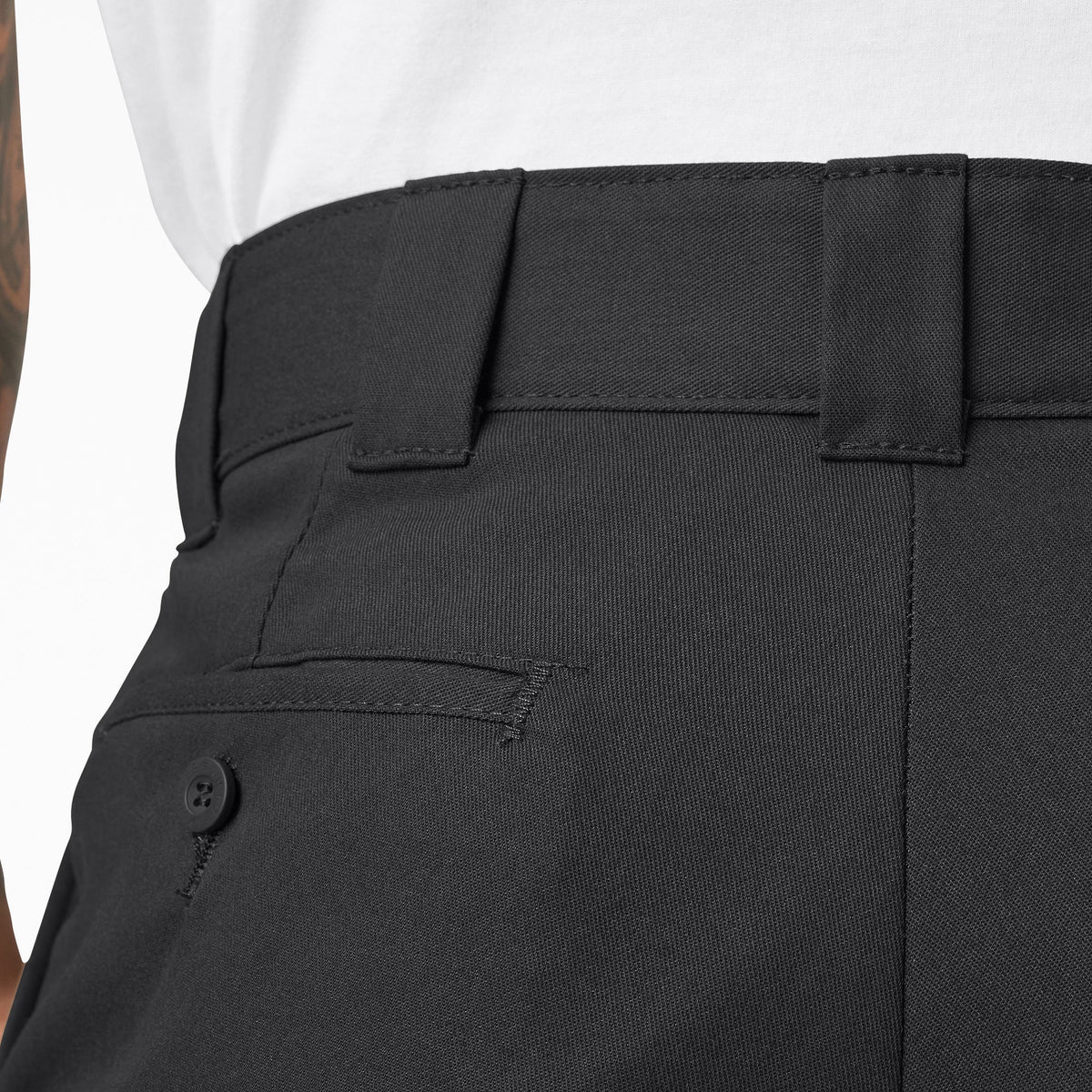 FLEX Regular Fit Cargo Pants - Black (BK)