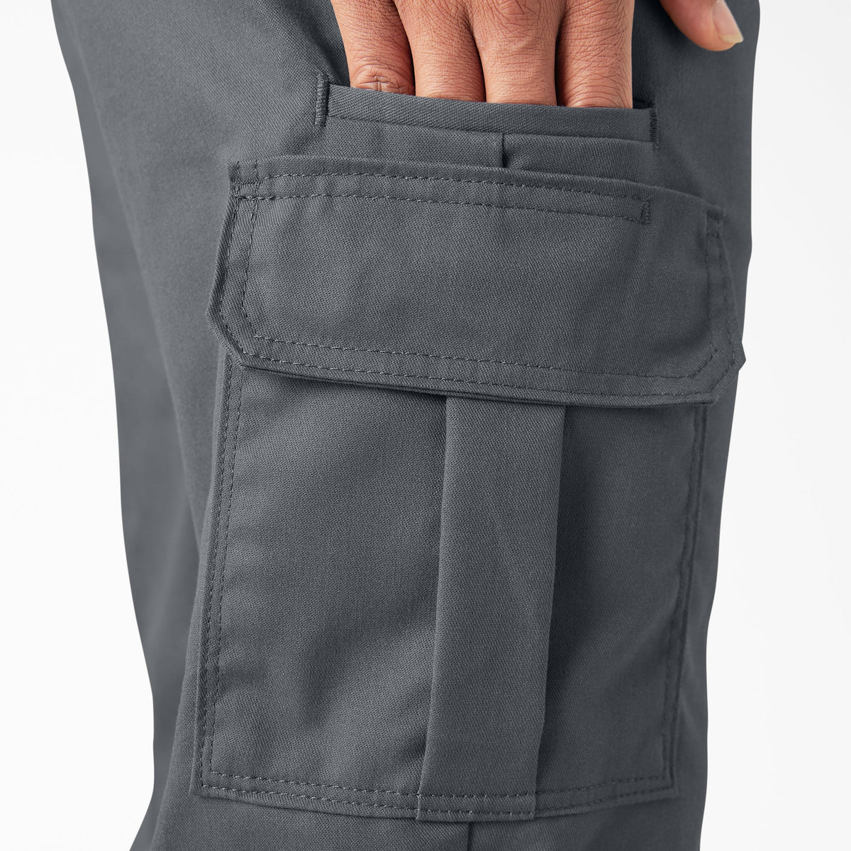 FLEX Regular Fit Cargo Pants - Charcoal Gray (CH)