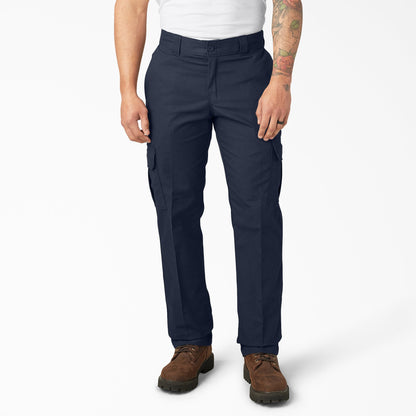 FLEX Regular Fit Cargo Pants - Dark Navy (DN)