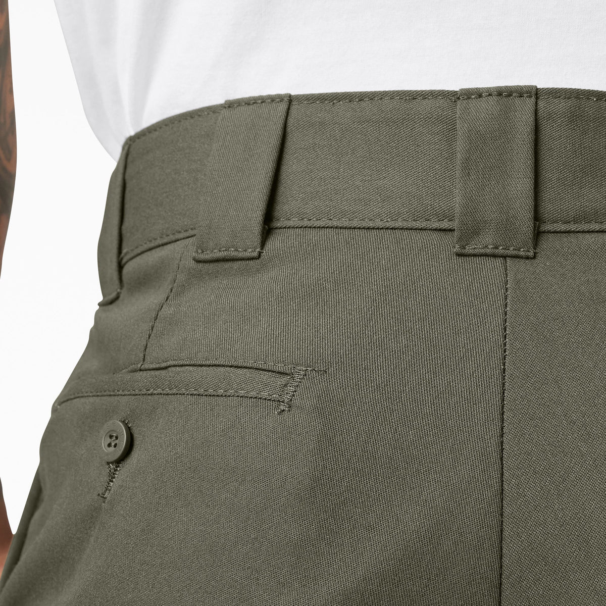 FLEX Regular Fit Cargo Pants - Moss Green (MS)