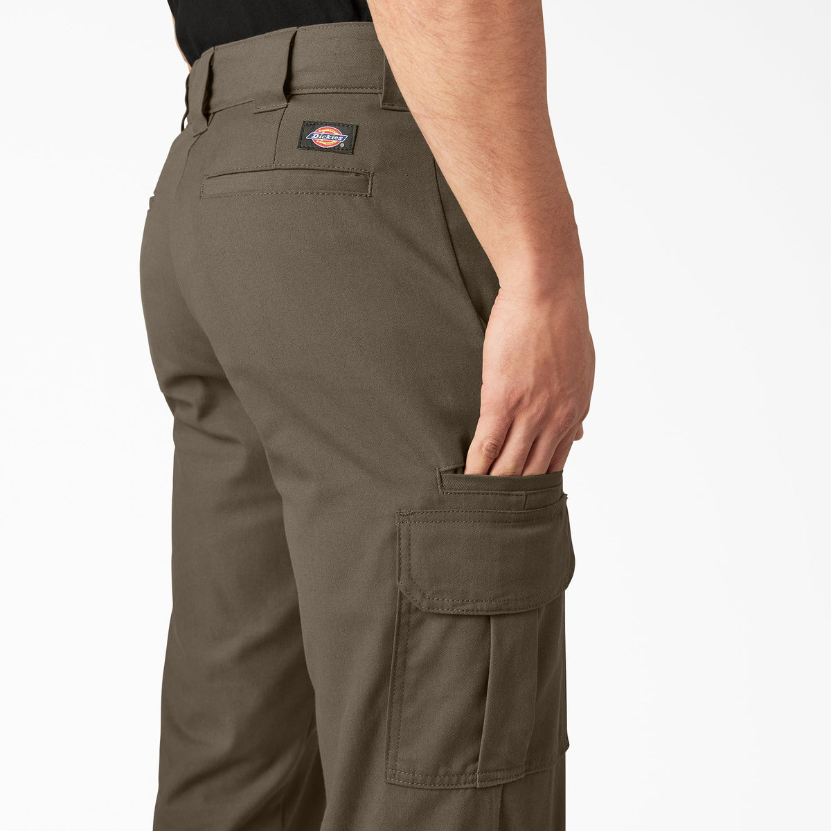 FLEX Regular Fit Cargo Pants - Mushroom (MR1)