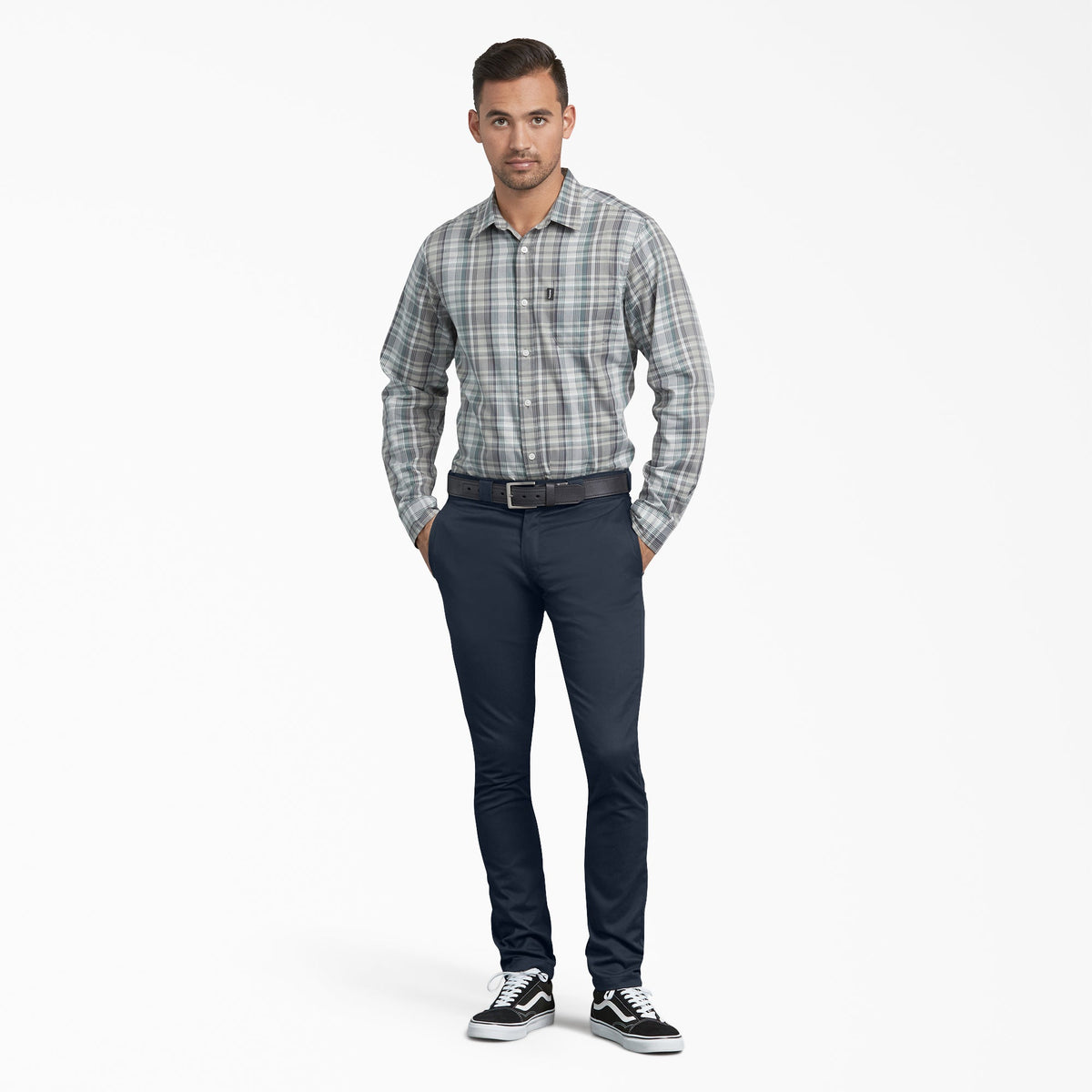 FLEX Skinny Fit Work Pants - Dark Navy (DN)