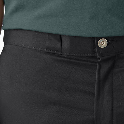 FLEX Skinny Fit Double Knee Work Pants - Black (BK)