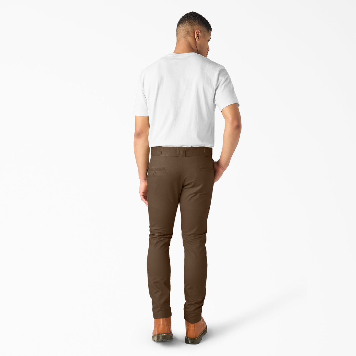 FLEX Skinny Fit Double Knee Work Pants - Timber Brown (TB)
