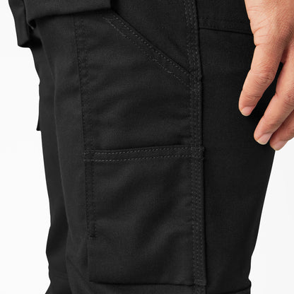 Multi-Pocket Utility Work Pants - Black (BKX)