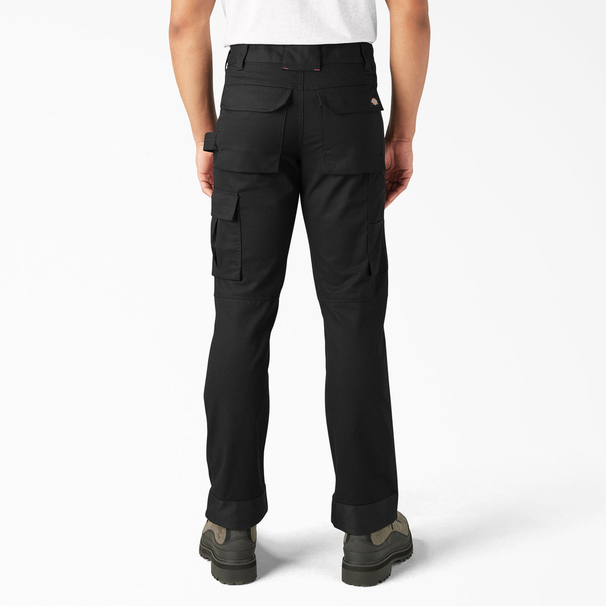 Multi-Pocket Utility Work Pants - Black (BKX)