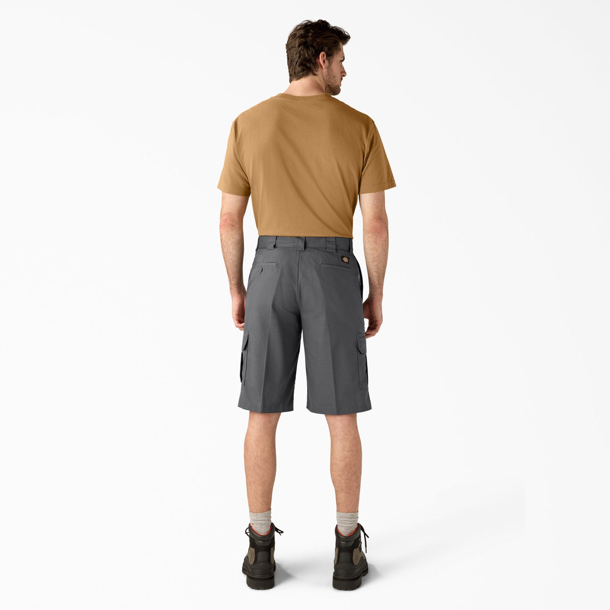 FLEX Relaxed Fit Cargo Shorts, 13" - Charcoal Gray (CH)