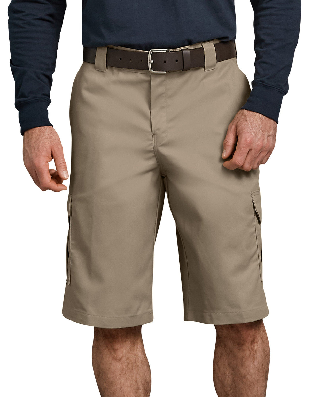 FLEX Relaxed Fit Cargo Shorts, 13" - Desert Sand (DS)