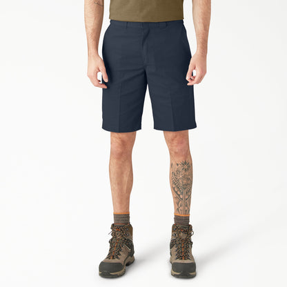 FLEX Relaxed Fit Work Shorts, 11" - Dark Navy (DN)
